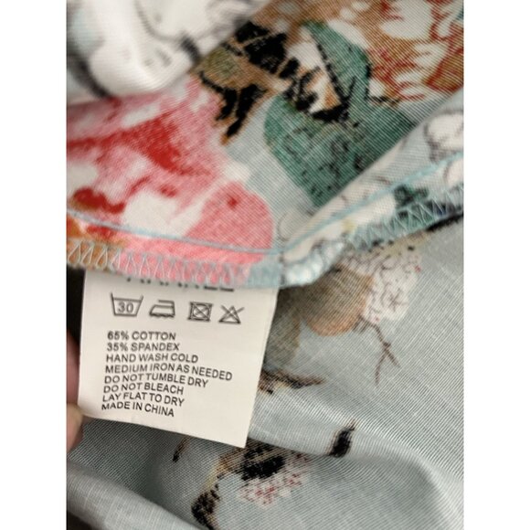 Aranee Retro Pin Up sleeveless dress floral Spring Summer Size XL A-Line NEW - Picture 10 of 10